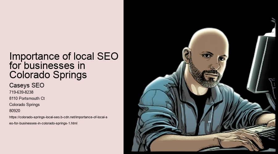 Importance of local SEO for businesses in Colorado Springs