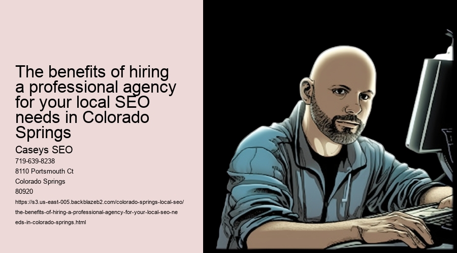 The benefits of hiring a professional agency for your local SEO needs in Colorado Springs 