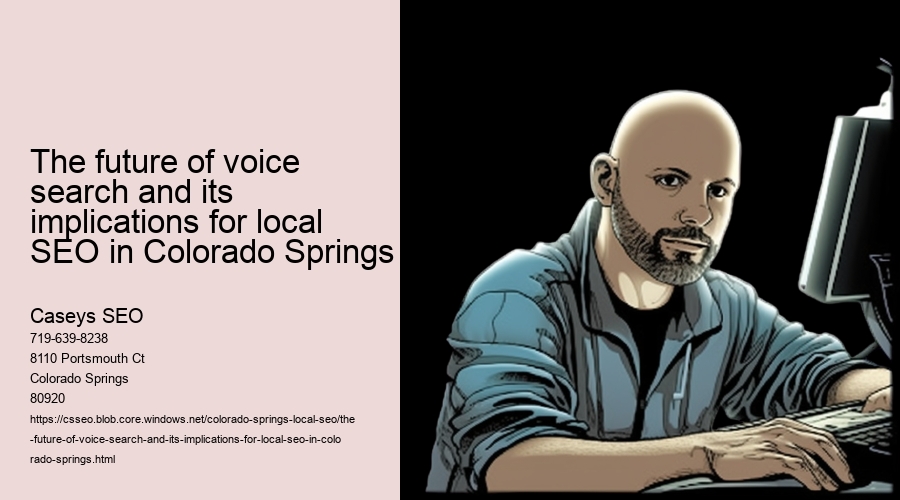 The future of voice search and its implications for local SEO in Colorado Springs 