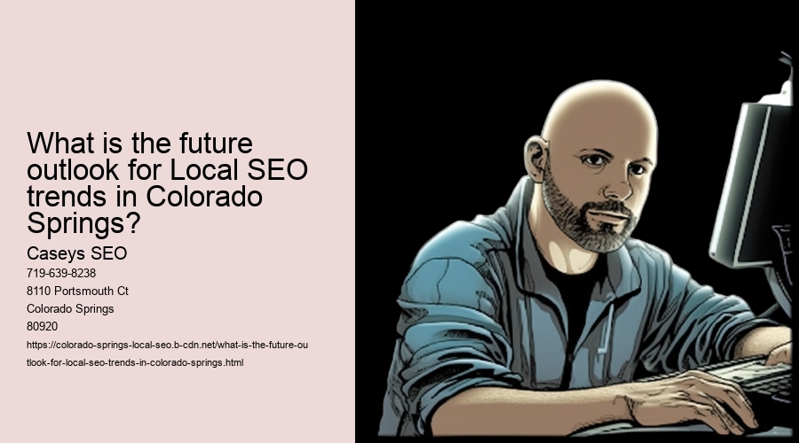What is the future outlook for Local SEO trends in Colorado Springs?