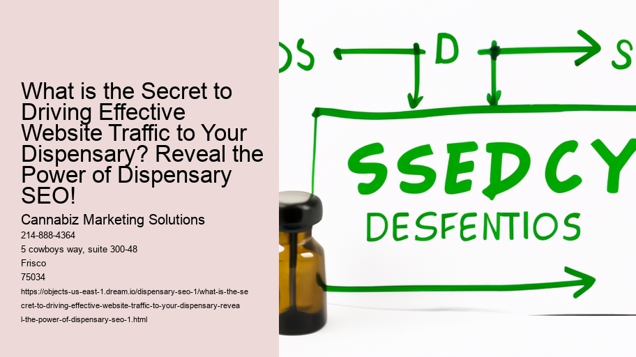 What is the Secret to Driving Effective Website Traffic to Your Dispensary? Reveal the Power of Dispensary SEO!