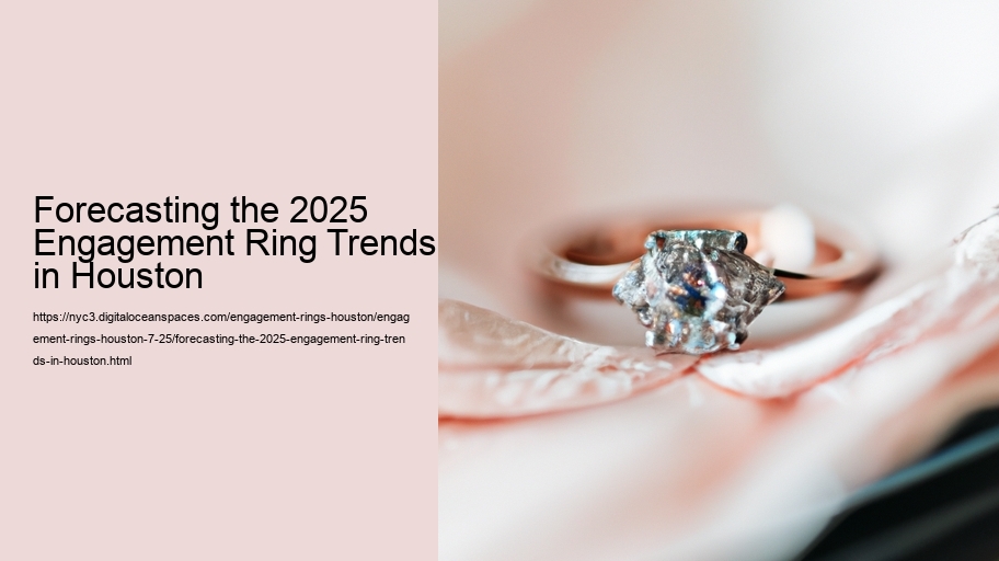 Forecasting the 2025 Engagement Ring Trends in Houston