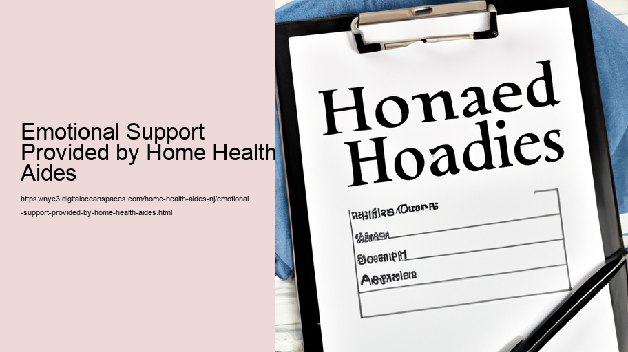 Emotional Support Provided by Home Health Aides