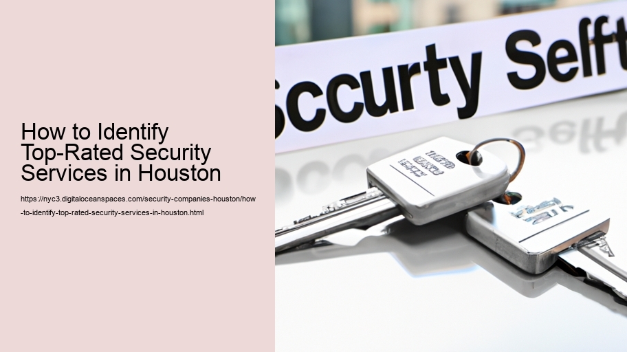 How to Identify Top-Rated Security Services in Houston  