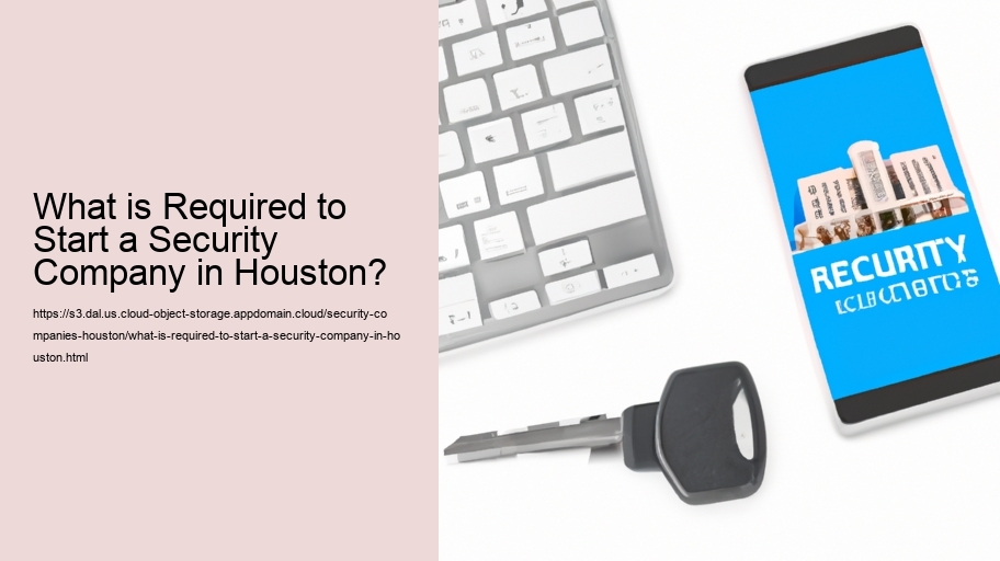 What is Required to Start a Security Company in Houston?