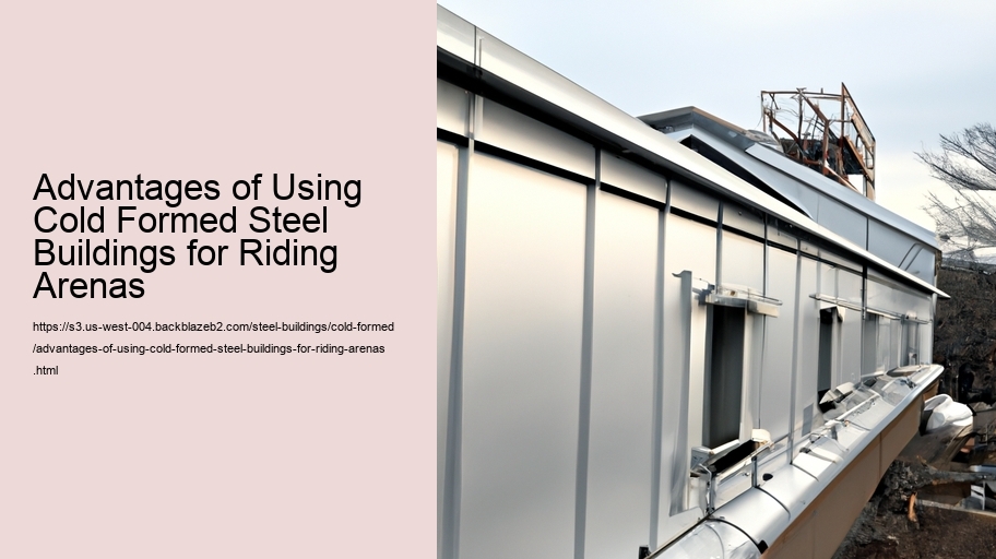 Advantages of Using Cold Formed Steel Buildings for Riding Arenas