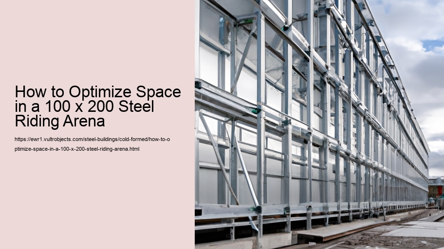 How to Optimize Space in a 100 x 200 Steel Riding Arena
