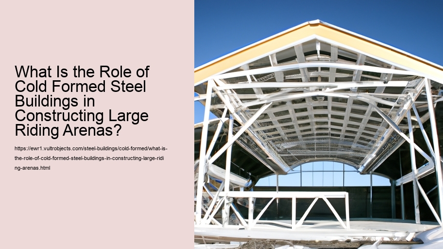 What Is the Role of Cold Formed Steel Buildings in Constructing Large Riding Arenas?