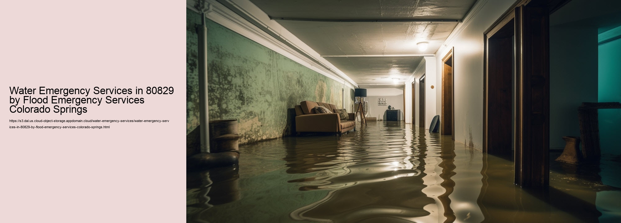 Water Emergency Services in 80829 by Flood Emergency Services Colorado Springs